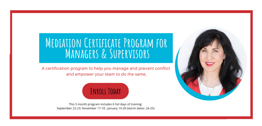 Register for the Mediation Certification Program